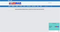 Desktop Screenshot of lesmak.com