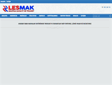 Tablet Screenshot of lesmak.com